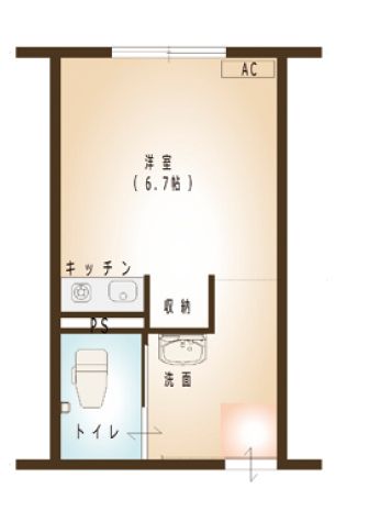 すまいゆ藤間の間取りの間取り図