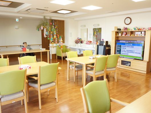 リビングのような食堂