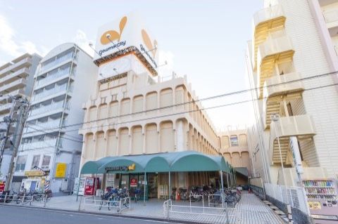 「エイジ・ガーデン四條畷」の周辺環境。大型のショッピングセンターもあり、商業施設も盛んである。