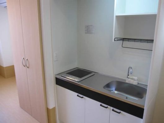 居室内キッチン