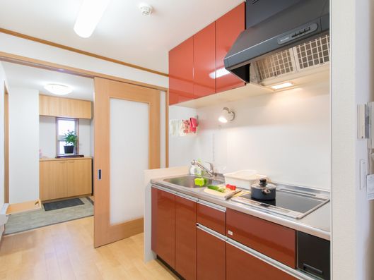 居室内キッチン