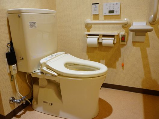 バリアフリー化のトイレ
