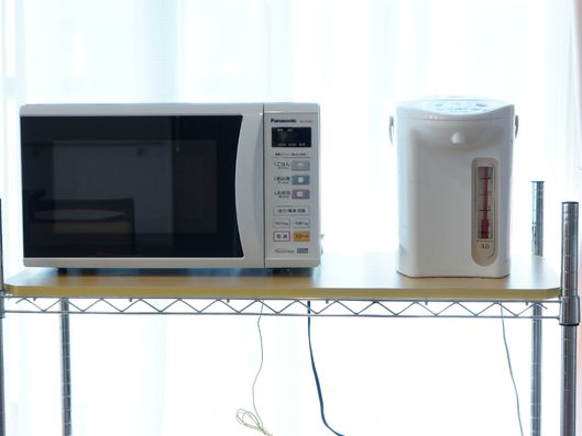 電子レンジとポット