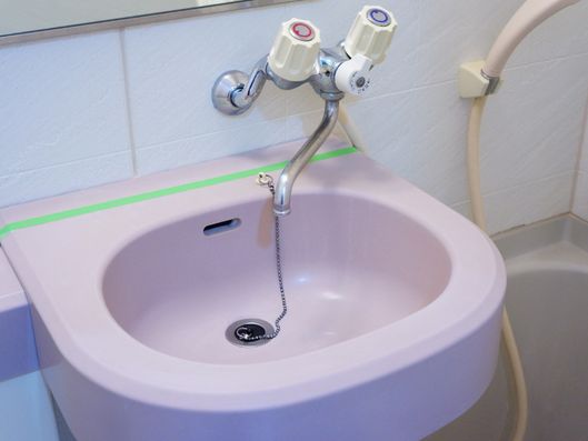 洗面台とシャワー