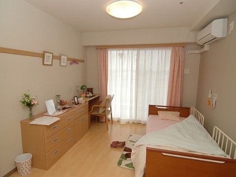 ゆったりした居室空間