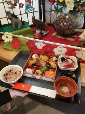 新年飾り付け