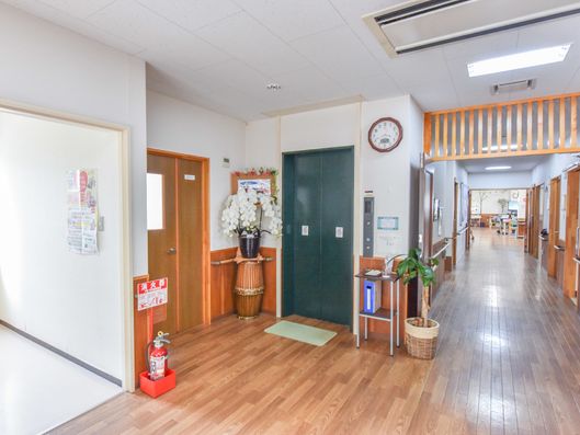 エレベーターホールの様子