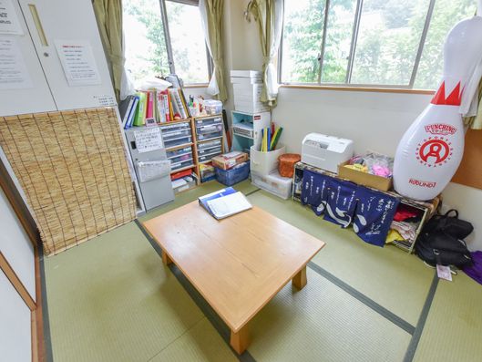 和室の作業スペース