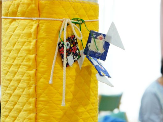 多目的スペースの柱