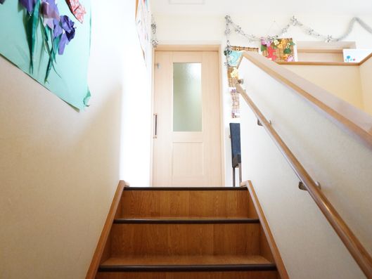 2階への階段
