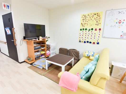 共用スペースのテレビ