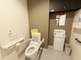 バリアフリー対応のトイレ設備