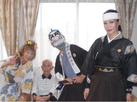 入居者様の楽しみの一つとしていろんなイベントを催している。飽きのこないように毎回違う企画を考案している。