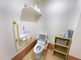 バリアフリー対応のトイレ設備