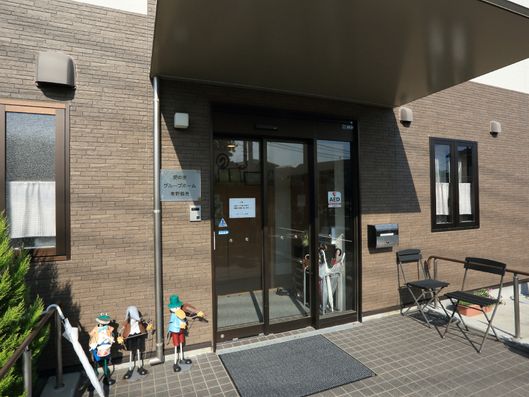 明るいエントランス