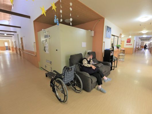 ラドン温湿浴ルーム