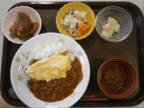 「四季の華 名東山の手」のお食事。家庭的なお食事を提供している。
