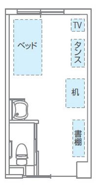 チャーム京都音羽の間取り1の間取り図