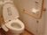 チャーム奈良公園のトイレ。ご自宅のようにお気軽にお使いいただけるよう、居室内にはトイレがございます。