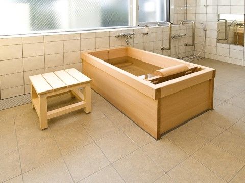 ゆったり寛げる浴室