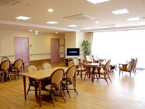 共有スペースでの憩いの場
