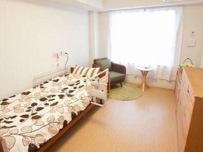 清潔感ある明るい個室空間