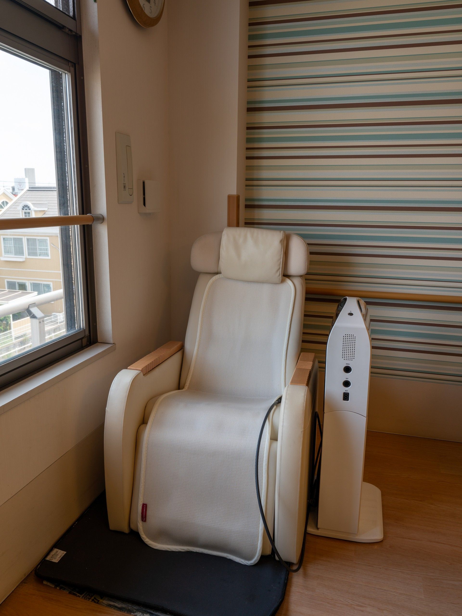リラックスチェアのある部屋