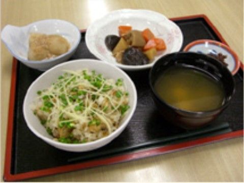 「プラセル九十九里」のお食事。栄養バランスや美味しさの整ったお食事。