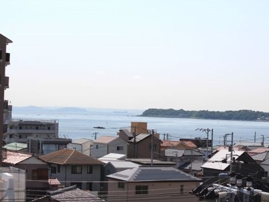 建物からの景色