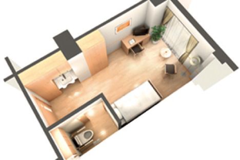 総生会ロイヤルホームの間取り1の間取り図