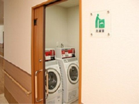 清潔な洗濯室