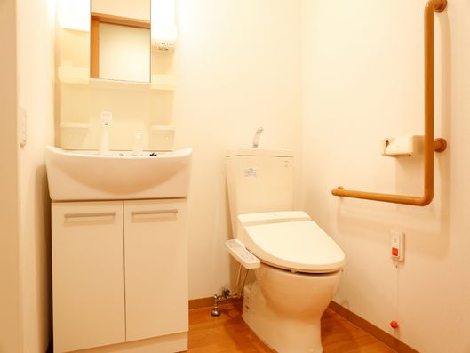 トイレと洗面台