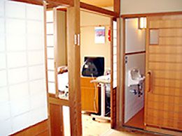 和室と洗面所の入口