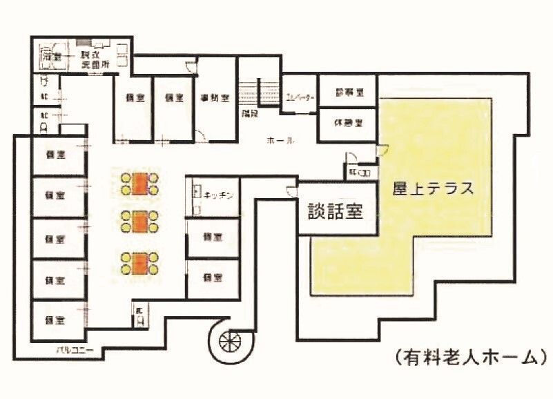 ふるさとのたより姫路のフロアマップ2のフロアマップ