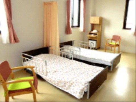 「南陽の里」の二人部屋。寂しい思いを思いをしない、落ち着く部屋。