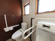 バリアフリーのトイレ設備