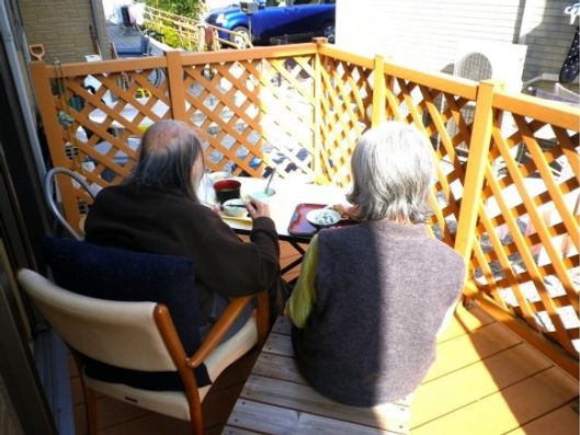 お料理を楽しむご様子