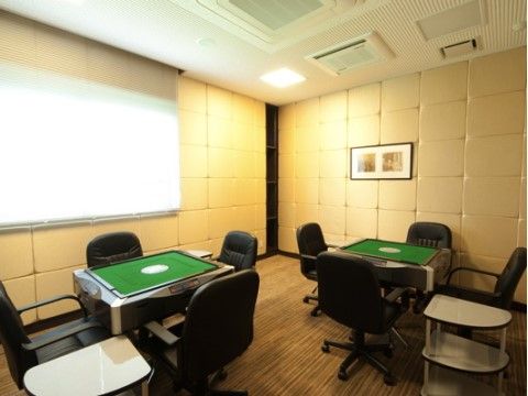 麻雀ルームが設置されている共有スペース