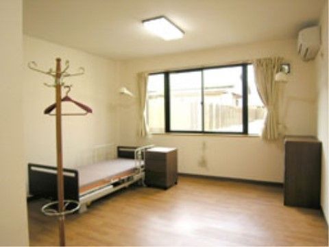 永遠の郷の居室。入居前の様子。