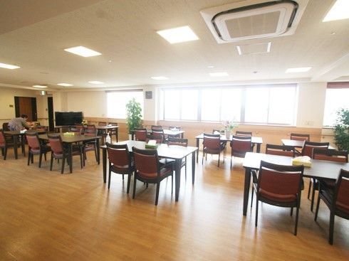 ソラスト鶴見緑地の食堂