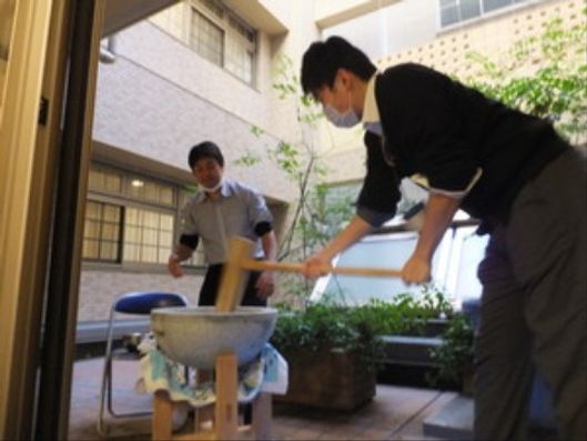 餅つき大会