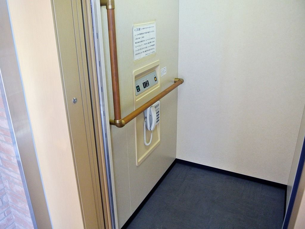 「みのりⅠ」施設内にあるエレベーター。