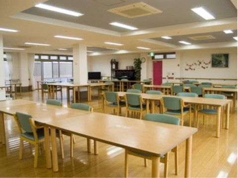 「オアシス北燦」にある食堂