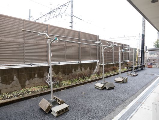 洗濯物を干せる場所