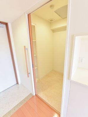 段差のない玄関