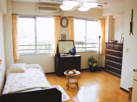 「クレアトゥール60」独立型の居室がプライヴェートをお守りいたします。