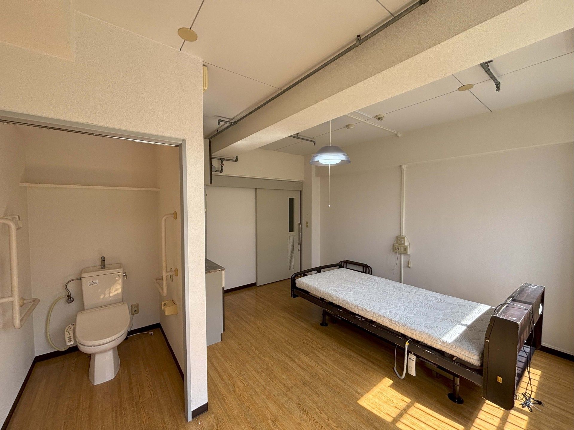 快適な個室の様子