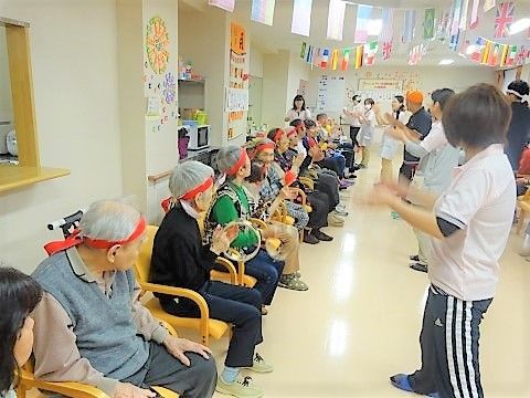 施設で行われている、入居者様が楽しむことができるレクリエーション