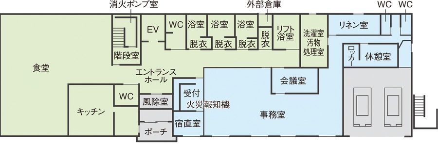 アネシス大津京のフロアマップのフロアマップ