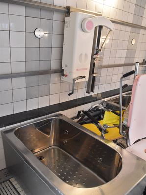 個別浴槽も完備